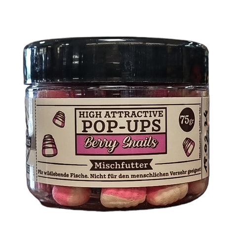 OR-BAITS Snail Pop Ups 16mm Berry