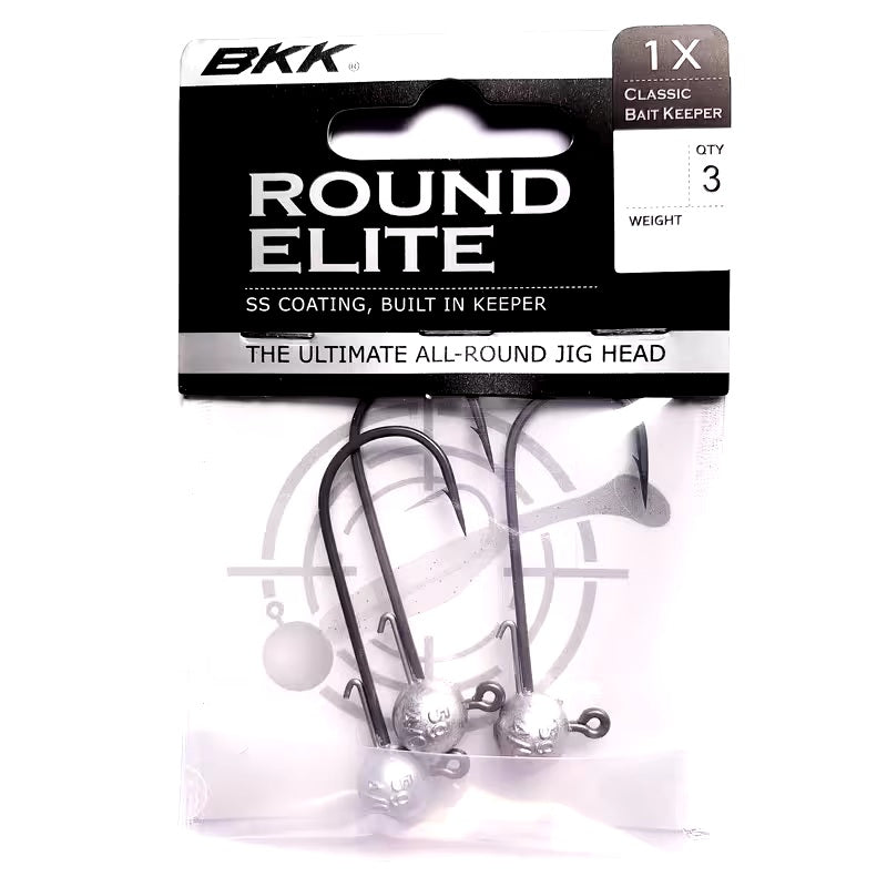 BKK Round Elite-Classic Bait Keeper (3-pack) #3/0 - 7g