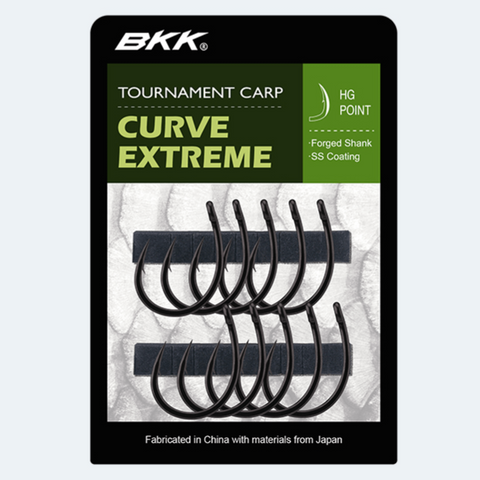 BKK Curve Extreme Carp Hooks