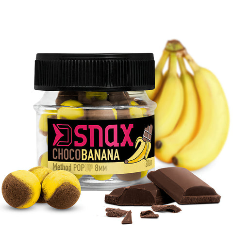 D Snax Mini Pop Ups 10mm Schoko-Banane