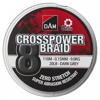 D.A.M. Crosspower 8-Braid (Meterware)