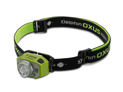 DELPHIN Oxus Zoom USB Kopflampe