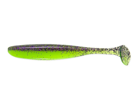 KEITECH Easy Shiner 4.0" 10cm Purple Chartreuse (BA Edition)