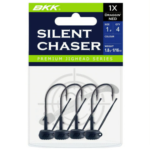 BKK Silent Chaser DRAGGIN´NED Weedless Black