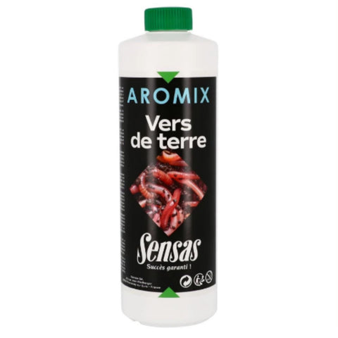 SENSAS Aromix 500ml Regenwurm