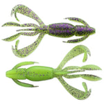 KEITECH Crazy Flapper 2.8" Purple Chartreuse