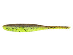 KEITECH Shad Impact 3" 7.5cm Green Pumpkin Chartreuse UV