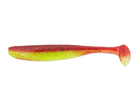 KEITECH Easy Shiner 4.5" 11,3cm Chartreuse Silver Red