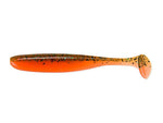 KEITECH Easy Shiner 4.0" 10cm Motoroil Orange