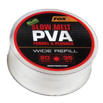 FOX Edges PVA Mesh System Refill Slow Melt Wide 35mm 20m