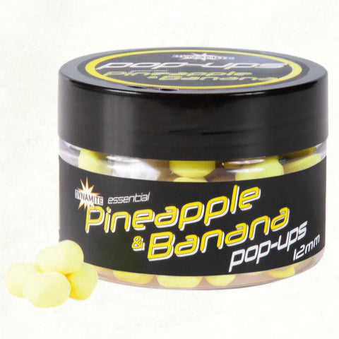 DYNAMITE BAITS N-Ticers Pop Ups 12mm Pineapple & Banana