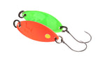 Trout Master Incy Spin Spoon 2.5g Orange/Green