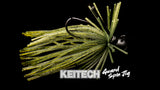 KEITECH Guard Spin Jig Watermelon PP. 4.2g