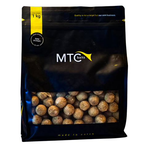 MTC BAITS Ester & Cream Boilie 24mm 5kg (Shelf Life)