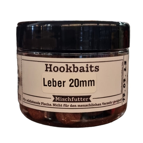 OR-BAITS Hookbaits 20mm Leber