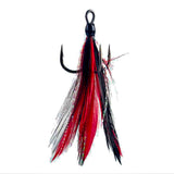 BKK Feathered Spear-21 SS Treble Red-Black