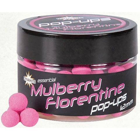 DYNAMITE BAITS N-Ticers Pop Ups 15mm Mulberry & Florentine