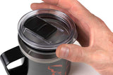 FOX Stainless Thermal Mug Black & Orange Logo