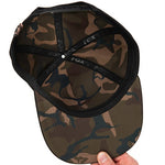FOX Flat-Peak Snapback Hat Black/Camo