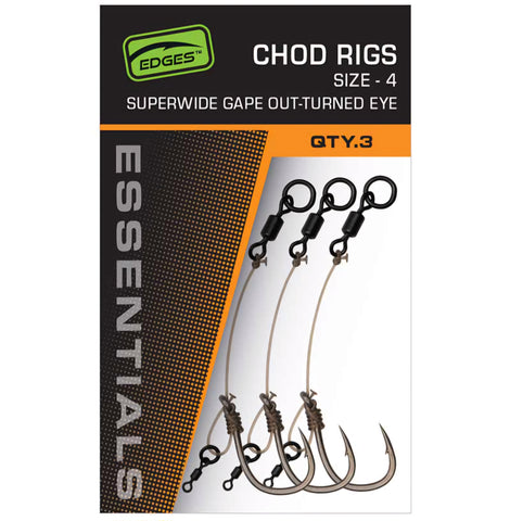 FOX EDGES™ SUPER WIDE GAPE CHOD RIGS