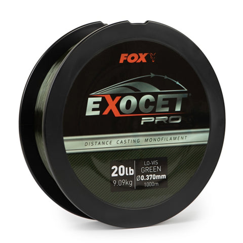 FOX Exocet Pro LV Green 1000m 20lb/0.37mm