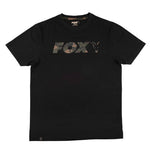 FOX T-Shirt Camo Print Logo Black