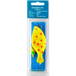 KINETIC SABIKI Jay Flounder Inline 90g Gr.1  YELLOW/ORANGE Dots