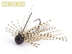 KEITECH Mono Spin Jig Gold Shad 2.7g