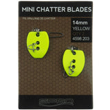 Trout Master Mini Chatter Blades Yellow UV