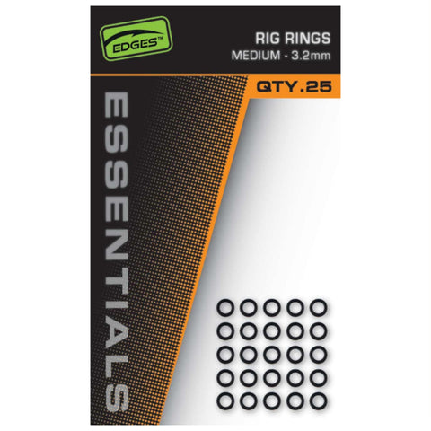 Fox Edges Essentials Rig Rings Medium 3.2mm