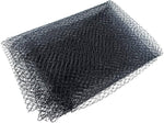 JENZI Ersatznetz für Köderfischsenke Nylon 1x1m Schwarz