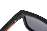 FOX Collection Black & Orange Shades Grey Lens