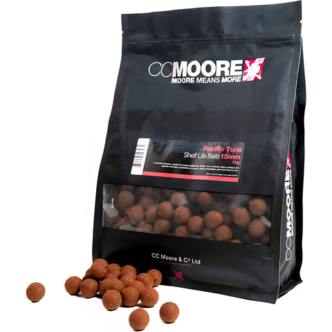 CC MOORE Pacific Tuna Boilie 15mm 1kg (Shelf Life)