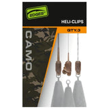 FOX Edges Camo Heli-Clip x 3