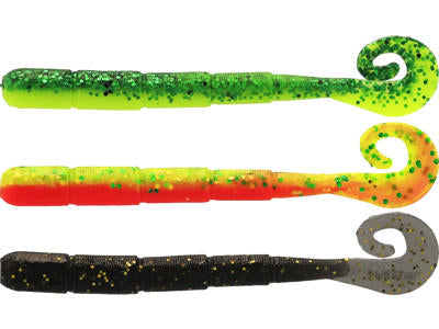 WESTIN Ned Worm Curltail 5cm 0.5g Floating Dark Water Mix