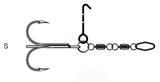 VMC Pike Chain Stinger Hook MUSTACHE Rig Gr.S