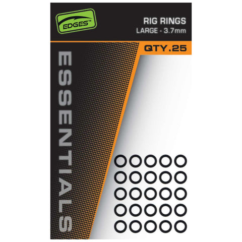 Fox Edges Essentials Rig Rings Large 3.7mm