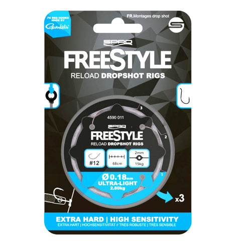 SPRO Freestyle Reload Dropshot Rigs