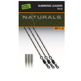 FOX Edges Naturals 30lb Submerge Leadclip Leaders