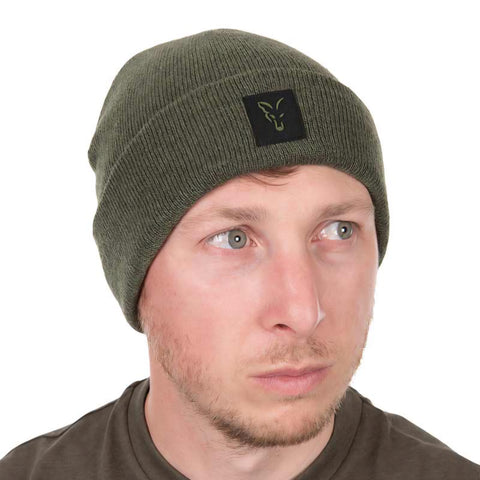 FOX COLLECTION Beanie Green/Black