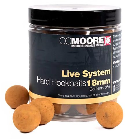 CC MOORE Live System Hard Hookbaits 18mm 35 Stück