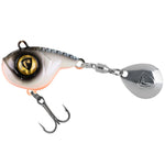 FOX RAGE Big Eye Spin Tail 8g Bleak