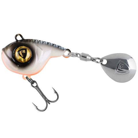 FOX RAGE Big Eye Spin Tail 14g Bleak