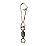 SPRO Black Rolling Swivel + Hook Snap