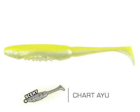 FOX RAGE Scent Shad 11cm Chartreuse Ayu