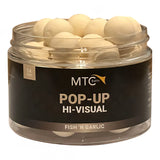 MTC BAITS Hi-Visual Pop Up Fish 'N' Garlic 14mm