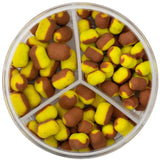 BAITNOW Method Feeder Yolo Wafter Mixed 6/8/10mm 24g Yellow & Bronze Coarse-Corn