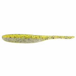 KEITECH Shad Impact 3" 7.5cm Chartreuse Ice Shad