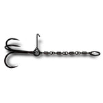 VMC Pike Chain Stinger Hook MUSTACHE Rig Gr.M
