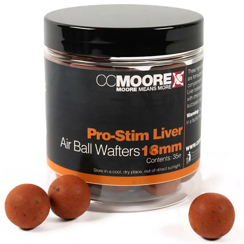 CC MOORE Pro Stim Liver Air Ball Wafters 18mm 35 Stück